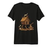 Brujeria Folklore Cabana Oscura Magica Camiseta Premium
