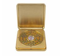 Brújula antigua, Feng Shui Luo Pan hierro duradero para adornos (tamaño pequeño)