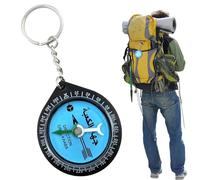 Brújula De Adoración - Brújula De Oración Portátil, Llavero Buscador De Qibla De Viaje, Brújulas Árabes Para Acampar Al Aire Libre | Brújulas De Viaje De Allah Para Familiares, Amigos, Hermanas, Herma