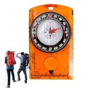 Brújula de Alta precisión, brújula para Senderismo - Compass de orientación para al Aire Libre | Ayuda educativa Multifuncional, pequeña Herramienta de navegación para Aventuras