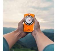 Brújula de Alta precisión, brújula para Senderismo | Compass de orientación portátil - Ayuda educativa, Herramienta de navegación fácil de Usar para Viajes