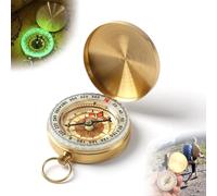 Brújula De Bolsillo De Latón Antiguo Aire Libre Herramientas De Navegación Paracamping Orientación Senderismo Marcha Y Recogida
