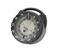 Brújula de buceo - Brújula con abrazadera de tubo duradera | Brújula de buceo pequeña magnética de 50 m | Brújula resplandeciente con ventana lateral para deportes acuáticos | Ideal para acampar, hace