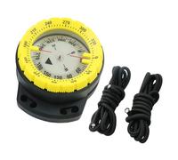 Brújula de buceo | Brújula de buceo subacuática impermeable con cuerda | Brillante con ventana lateral, accesorios de buceo para una fácil navegación