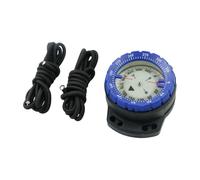 Brújula de buceo | Brújula de buceo subacuática impermeable con cuerda - Brillante con ventana lateral, Marina, accesorios de buceo
