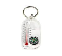 Brújula de navegación portátil - Llavero de , medidor de temperatura y dirección con diseño compacto y ligero, equipo multifuncional al aire libre para senderismo, mochilero