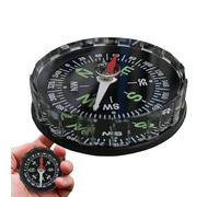 Brújula de orientación - 4,5 x 1,13 cm, brújula pequeña rellena de , correa de reloj de senderismo para supervivencia, camping, , al aire libre, orientación, canotaje, caminar, navegación
