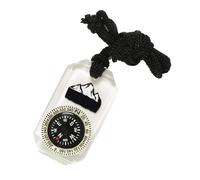 Brújula de orientación, brújula de navegación, brújula transparente, brújula de orientación acrílica, brújula para mochila de navegación, brújula de lectura de tarjetas con cuerda