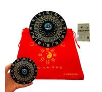 Brújula de supervivencia, Brújula de supervivencia - Herramienta de orientación Equipo de senderismo Hombre Ayudas de senderismo | Brújula robusta de Feng Shui para una navegación