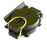 Brújula de Supervivencia, brújula lensática Profesional para navegación al Aire Libre - Senderismo Compacto de aleación de Aluminio con Escala para Camping, mochilero y Senderismo de orientación