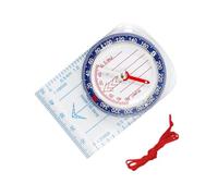 Brújula de supervivencia con regla, escala de senderismo, barcos de senderismo, orientación, brújula de camping, regla, regla magnifier para lectura de mapas, regla de escala de mapas, regla, brújulas