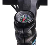 Brújula de vástago de bicicleta | Brújula portátil para ciclismo | Profesional pequeña supervivencia multifuncional herramienta de navegación al aire libre para bicicletas de montaña