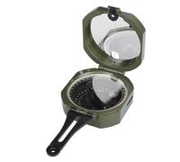 Brújula Geológica Profesional Fluorescente Impermeable de Alta Precisión para Exterior - Brújula de Supervivencia Multifuncional para Senderismo, Mochilero, Camping y Navegación de Supervivencia