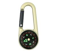 Brújula mosquetón - Llavero de brújula | brújula unilateral con clip para exteriores | Brújula de bolsillo con escala clara para exploración, ejercicios de campo, montañismo, senderismo, camping