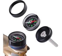 Brújula para bicicleta de montaña, accesorios resistentes para montar en bicicleta, brújula para auriculares de bicicleta, herramienta de navegación profesional al aire libre, supervivencia para