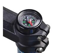 Brújula para manillar de bicicleta, brújula compacta para ciclismo, herramienta de navegación profesional para exteriores, accesorios de bicicleta de montaña para bicicleta
