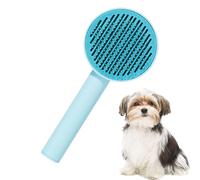 Brújula para perros Slilick, Brújula Slilick de pérdida de compañía | Suavizar el cabello anudado para el cachorro: el botón de liberación incluía un masajeador de abrigo de gato de pelo largo