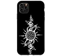 Brújula vikinga Celta Runa Vegvisir Símbolo nórdico Carcasa para iPhone 11 Pro MAX