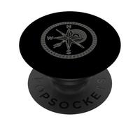 Brújula Vinilo Rosa Shantycore Símbolo PopSockets PopGrip Adhesivo