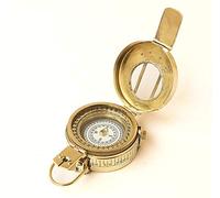 Brújula Vintage Militar Naval de latón, 2,5 Bolsillos, Dispositivo Antiguo