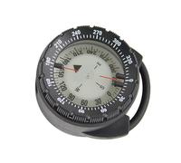 Brújulas de buceo con abrazadera de tubo, diseños de noche brillante, impermeables, navegaciones subacuáticas, brújulas de buceo