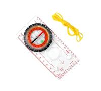 Brújulas de mapa de placa base con regla de escala, brújulas de orientación precisa para mochileros, camping, supervivencia, navegación, orientación, herramienta de navegación
