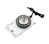 Brújulas de mapa de placa base con regla de escala, brújulas de orientación precisa para mochileros, camping, supervivencia, navegación multifuncional, camping