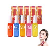 Bruma Corporal para Cabello y Cuerpo, Body Mist Fragrance Spray - 40mlx5 | Bruma Perfumada, Aroma Floral Frutal, Fragancia Fresca para Uso Diario, Secado Rápido, Formato Spray