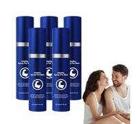 Bruma corporal revitalizante para hombres: espray corporal refrescante para hombres, aroma energizante con extractos naturales, que proporciona una sensación de limpieza y confianza (5 botellas)