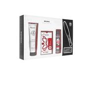 BRUMA Experience Kit Tentación Dulce, Set Íntimo con Lubricante Vibro-Orgásmico Sabor Fresa, Aceite, Pluma y Venda, Especial San Valentín
