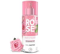 Brume Parfumee Rose SOLINOTES | Fragancia refrescante e hidratante - Sin alcohol | Niebla Perfumee Cuerpo y Cabello | 250 ml