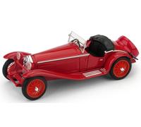 BRUMM 1/43 ÉPOCA ALFA ROMEO 1750 GS ZAGATO 1931 ROJO MODELO ESTÁTICO DIECAST
