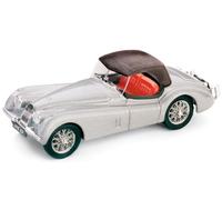 BRUMM 1/43 ÉPOCA JAGUAR XK 120 DROP HEAD 1948 PLATA MODELO ESTÁTICO DIECAST