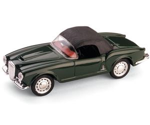 BRUMM 1/43 EPOCA LANCIA B24 AMÉRICA CERRADA 1956 VERDE MODELO ESTÁTICO DIECAST