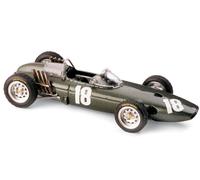 BRUMM 1/43 F1 BRM P57 GINTHER 1962 18 ACCIDENT NETHERLANDS GP MODELO ESTÁTICO