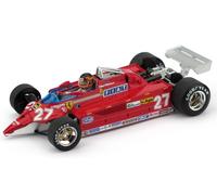 Brumm FERRARI 126CK TURBO AEROPORTO ISTRANA 1981 1^ G.VILLENEUVE VS/F104 1:43