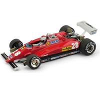 BRUMM 1/43 F1 FERRARI 126 C2 M.ANDRETTI 1982 MONZA FIGURAS MODELO ESTÁTICO