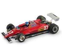 BRUMM 1/43 F1 FERRARI 126 C2 TAMBAY 1982 27 MONZA GP MODELO ESTÁTICO DIECAST