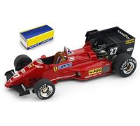 BRUMM 1/43 F1 FERRARI 126 C4 ALBORETO 1984 27 MODELO ESTÁTICO DIECAST