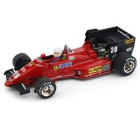 BRUMM 1/43 F1 FERRARI 126 C4 ARNOUX 1984 28 W FIGURAS MODELO ESTÁTICO DIECAST