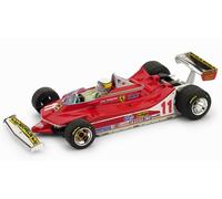 BRUMM 1/43 F1 FERRARI 312 T4 CHECKTER 1979 11 FIGURAS MODELO ESTÁTICO DIECAST