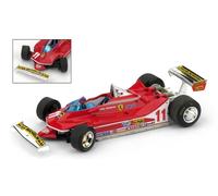 BRUMM 1/43 F1 FERRARI 312 T4 CHECKTER 1979 MODELO ESTÁTICO DIECAST
