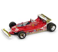 BRUMM 1/43 F1 FERRARI 312 T4 CHECKTER 1979 MONACO GP MODELO ESTÁTICO DIECAST