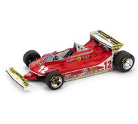 BRUMM 1/43 F1 FERRARI 312 T4 VILLENEUVE 1979 MONACO GP MODELO ESTÁTICO DIECAST