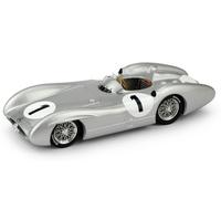 BRUMM 1/43 F1 MERCEDES W196 FANGIO 1954 BRITAIN GP MODELO ESTÁTICO DIECAST