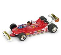 Ferrari 312 T4 G. Villeneuve 1979 #12 Ganador GP USA Oeste 1:43 Brumm