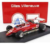BRUMM 1/43 FERRARI F1 126C2 27 VILLENEUVE BRASIL GP 1982 MODELO ESTÁTICO