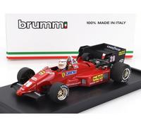 BRUMM 1/43 FERRARI F1 126C4 BELGIUM GP 1984 FIGURAS ARNOUX MODELO ESTÁTICO