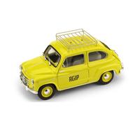 BRUMM 1/43 FIAT 600D 1960 AGIP MODELISMO MODELO ESTÁTICO DIECAST