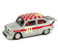BRUMM 1/43 FIAT ABARTH 1000 BERLINA 1966 GANADOR BAGHETTI MODELO ESTÁTICO